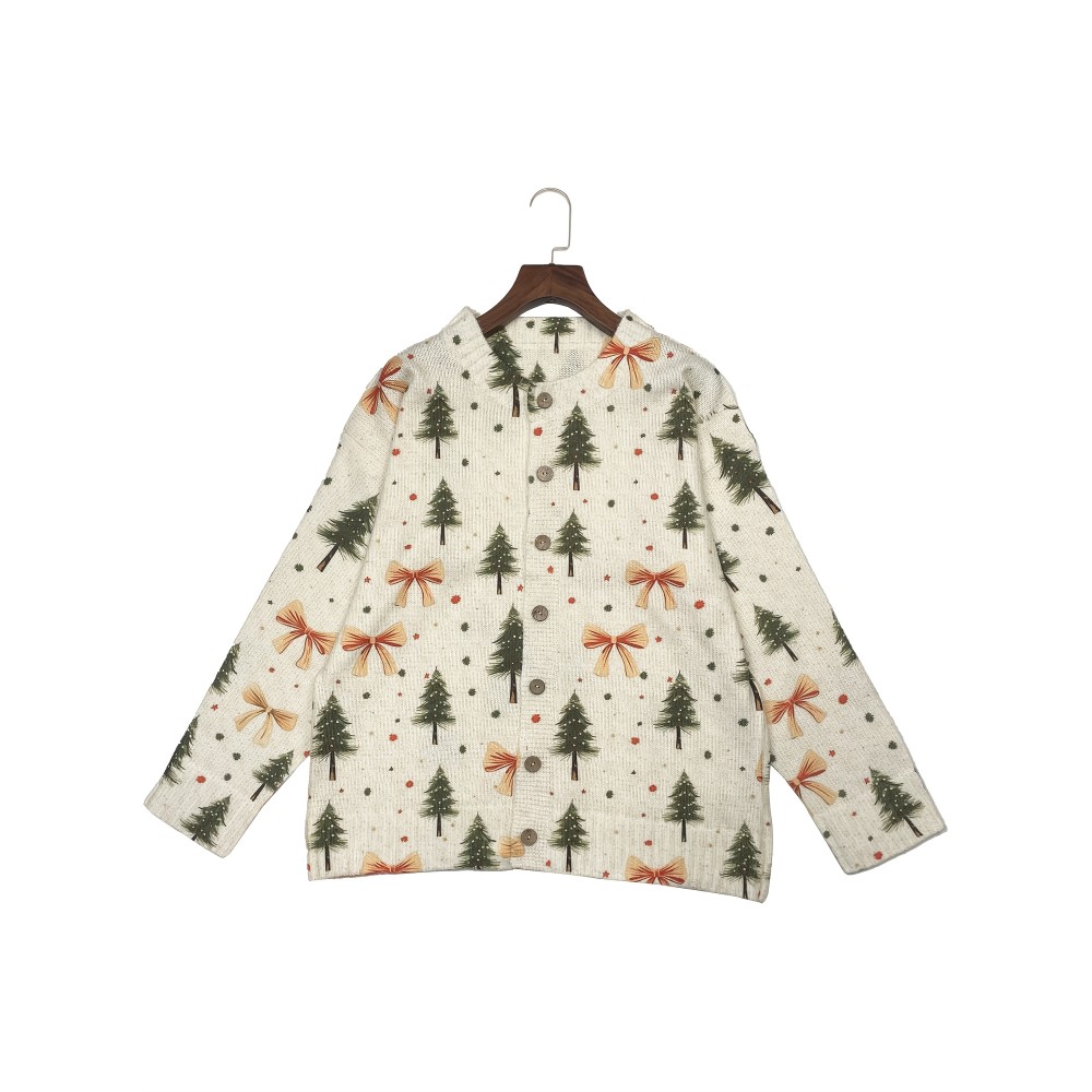 3D Printed Youthful Christmas Gift Cardigan