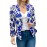 Plus Size, Plus Size Women's Long Sleeve Suit Jacket- Blue Rose Print, Stylish Fall/Winter Fashion for Parties, Art Exhibits, Holidays, and Smart Casual Wear, Plus Size Suit Jacket for Women, Suits for Women Plus Size, Plus Size Jackets for Women Plus Size, Plus Size Jackets for Women  Plus Size Suits for Women Plus Size, Art Event Attire, Holiday Fashion, Elegant Suit, Floral Print Jacket, Durable Fabric, Comfortable Fit, Printed Jacket, Women's Blazer, Office Professionals,